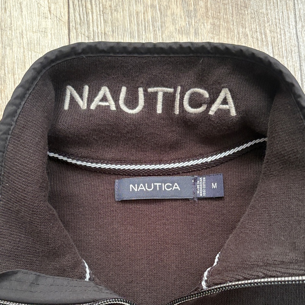 Nautica Quarter Zip Sweater - Picture 4 of 7